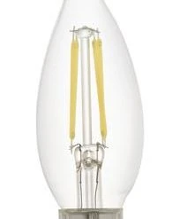 Sylvania® 40W Equivalent B10 Daylight Dimmable Candelabra LED Light Bulb - 2 Pack