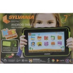 Sylvania 7" Android Tablet With Headphones & Case 9 Sylvania 7" Android Tablet With Headphones & Case -SYLVANIA SALE 301 0483 7inkidstablet 2