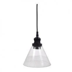Sylvania Vintage Manchester Plug-In Black Pendant