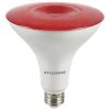 Sylvania 60W Equivalent PAR38 Red LED Light Bulb -SYLVANIA SALE 3530120 P SF