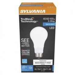 Sylvania® TruWave™ Natural Series™ 40/60/100W Equivalent A21 Daylight 3-Way LED Light Bulb -SYLVANIA SALE 3531032 P ALT9