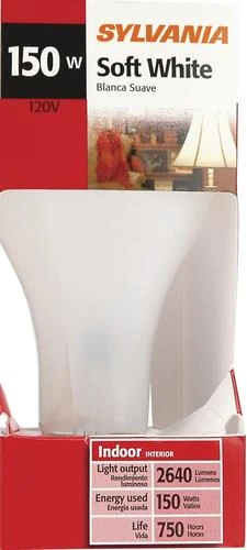 Sylvania® 150W A21 Dimmable Incandescent Light Bulb 4 Sylvania® 150W A21 Dimmable Incandescent Light Bulb - Image 2