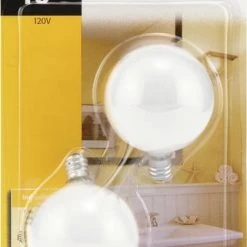 Sylvania® 40W G16.5 Dimmable Incandescent Light Bulbs - 2 Pack -SYLVANIA SALE 3533168 P ALT