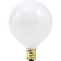 Sylvania® 60W G16.5 Dimmable Incandescent Light Bulbs - 2 Pack