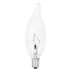 Sylvania 25W B10 Double Life Dimmable Incandescent Light Bulb, Clear - 4 Pack -SYLVANIA SALE 3533171 P SF
