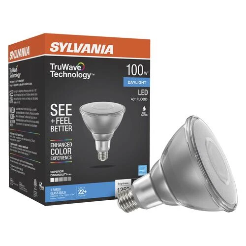 Sylvania® TruWave™ Natural Series™ 100W Equivalent PAR38 Daylight Dimmable LED Light Bulb 6 Sylvania® TruWave™ Natural Series™ 100W Equivalent PAR38 Daylight Dimmable LED Light Bulb - Image 4