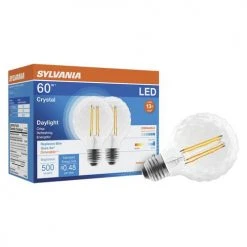 Sylvania® 60W Equivalent G25 Daylight Dimmable LED Light Bulb - 2 Pack -SYLVANIA SALE 3535045 P Alt3