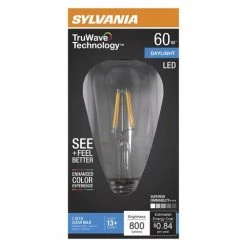Sylvania® TruWave™ Natural Series™ 60W Equivalent ST19 Daylight Dimmable LED Light Bulb -SYLVANIA SALE 3535059 P Alt2