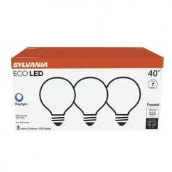 Sylvania® ECO 40W Equivalent G25 Daylight LED Light Bulb - 3 Pack -SYLVANIA SALE 3537252 P ALT