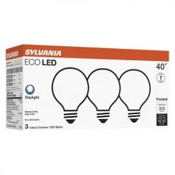 Sylvania® ECO 40W Equivalent G25 Daylight LED Light Bulb - 3 Pack -SYLVANIA SALE 3537252 P ALT3
