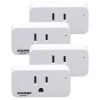 Sylvania Wi-Fi Smart Plug - 4 Pack 2 Sylvania Wi-Fi Smart Plug - 4 Pack -SYLVANIA SALE 358 1089