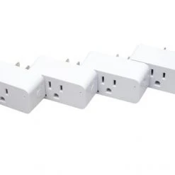 Sylvania Wi-Fi Smart Plug - 4 Pack -SYLVANIA SALE 358 1089 4pksmartoutlet 13