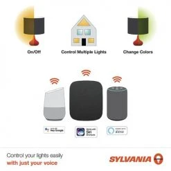 Sylvania® SMART PLUS 40W Equivalent A19 Soft White Bluetooth LED Light Bulb -SYLVANIA SALE 3580094 P SF12