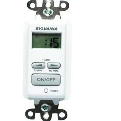 Sylvania 20 Amp 15-Minute Auto Shut Off Timer