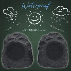 Sylvania® Bluetooth Rock Speaker - 2 Pack -SYLVANIA SALE 97554 3